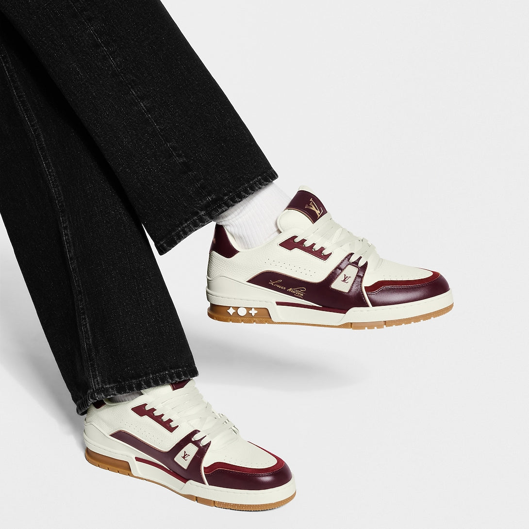 LV Trainer 'Bordeaux Red'