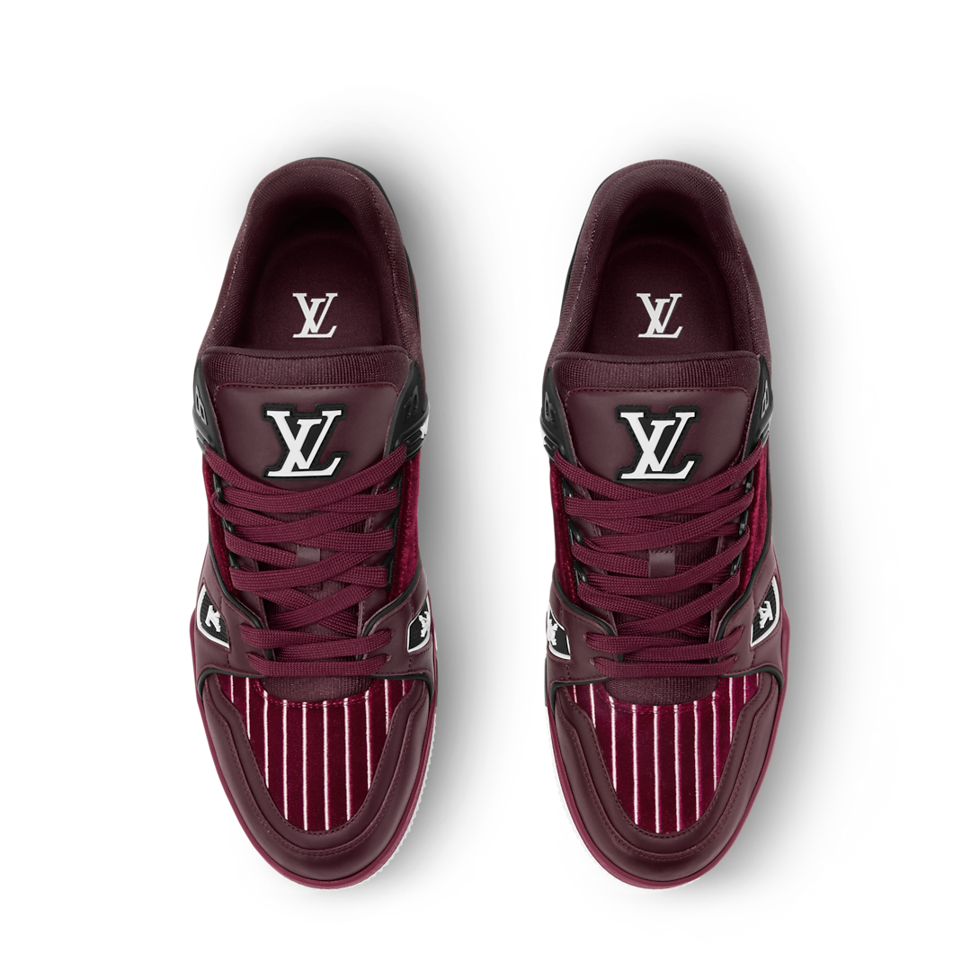 LV Trainer 'Bordeaux Red'