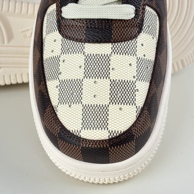 Louis Vuitton x Nike Air Force 1 ‘Damier Brown/ White’