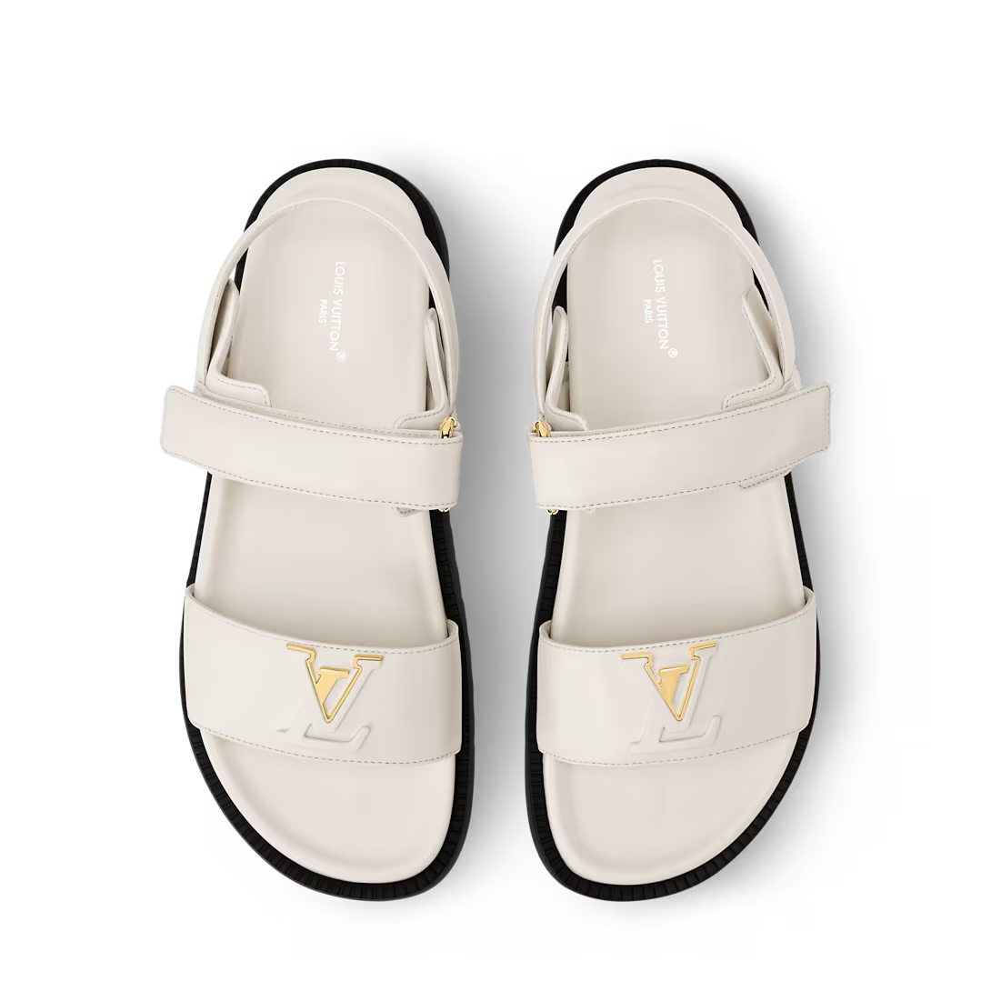 LV Mare Comfort Sandals White