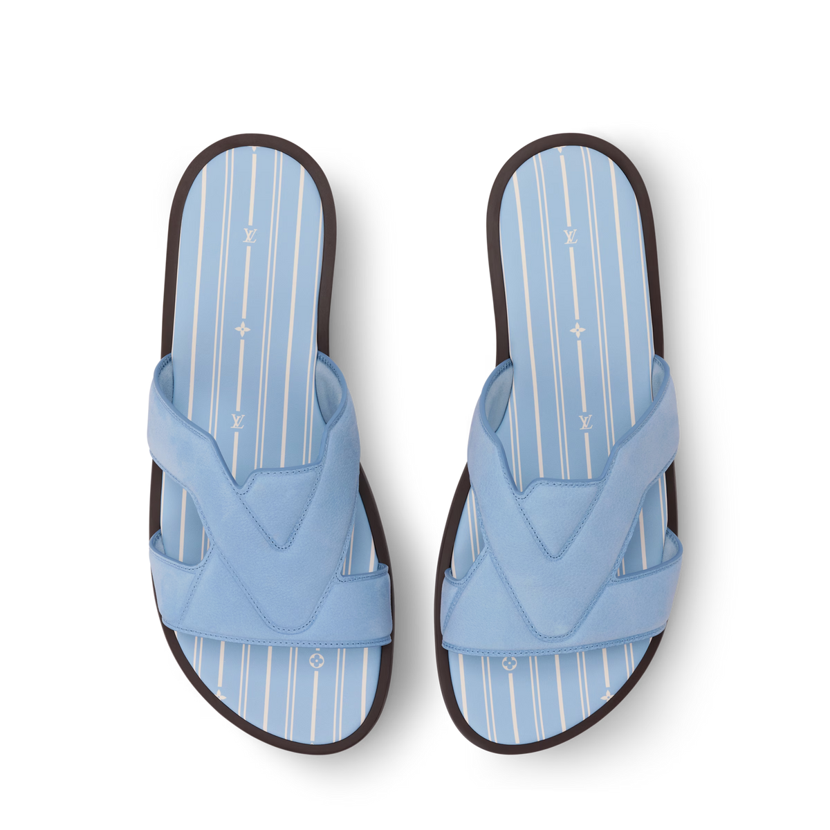 LV Oasis Mule Blue