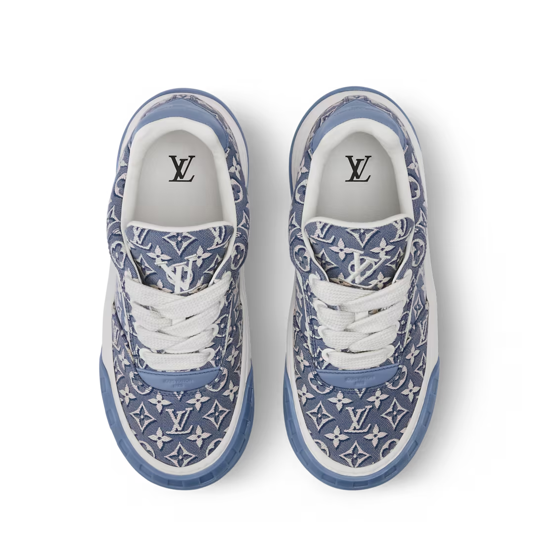 LV Tilted Sneaker Blue