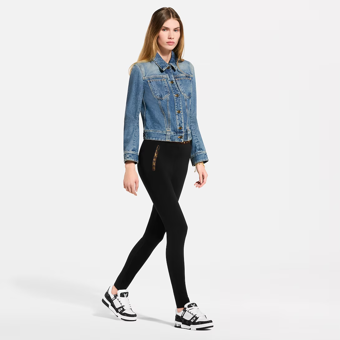 Louis Vuitton LV Trainer Sneaker ‘Monogram Black Denim’