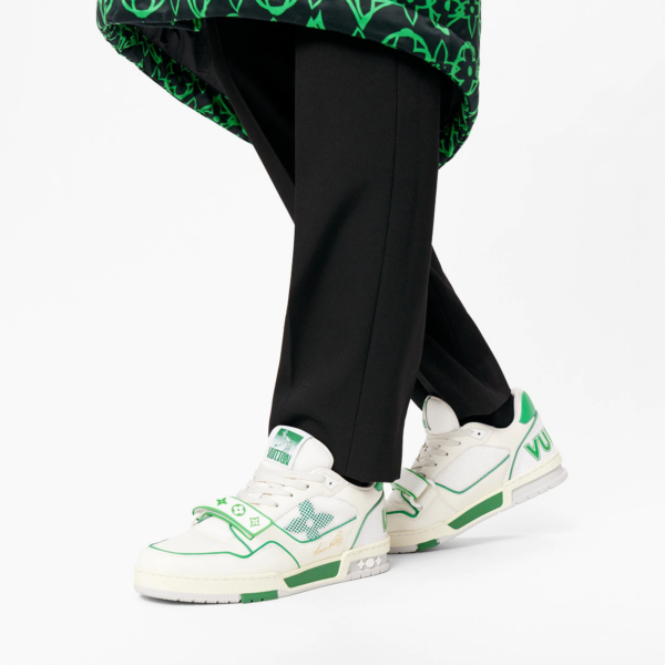 Louis Vuitton LV Trainer Sneaker ‘Green Mesh’