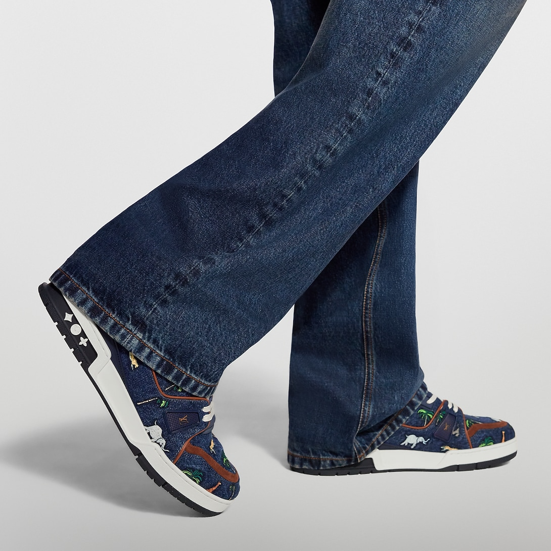 LV x The Darjeeling Limited LV Trainer Sneaker