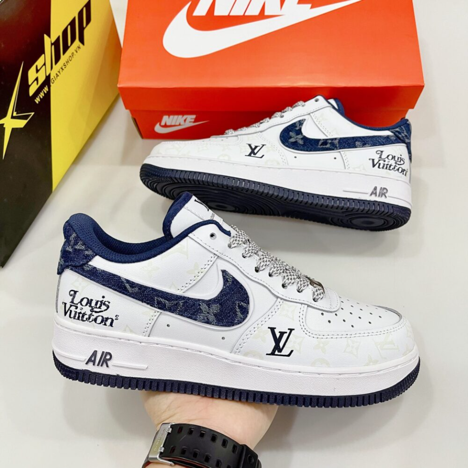 Nike Air Force 1 LV Denim White Navy