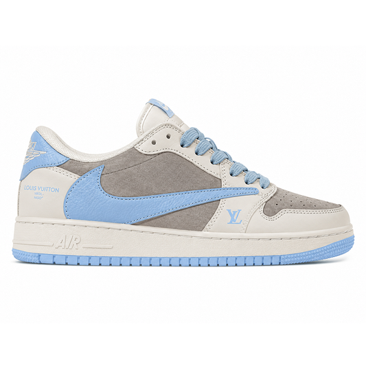 LV x Travis Scott x Nike Air Jordan 1 Low OG SP Sneakers
