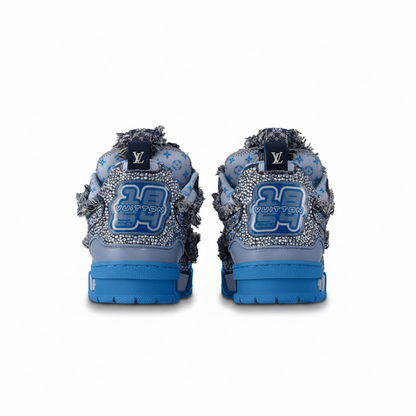 LV Skate Sneaker Blue Swarovski™ Crystals
