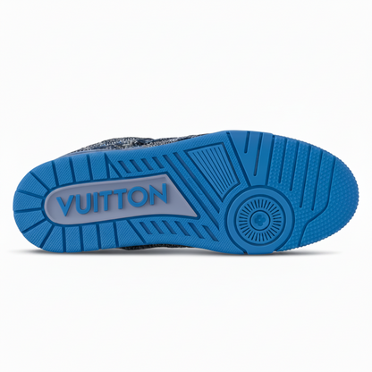 LV Skate Sneaker Blue Swarovski™ Crystals