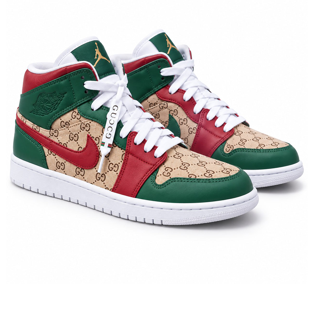 GUCCI x  Air Jordan Sneaker Custom