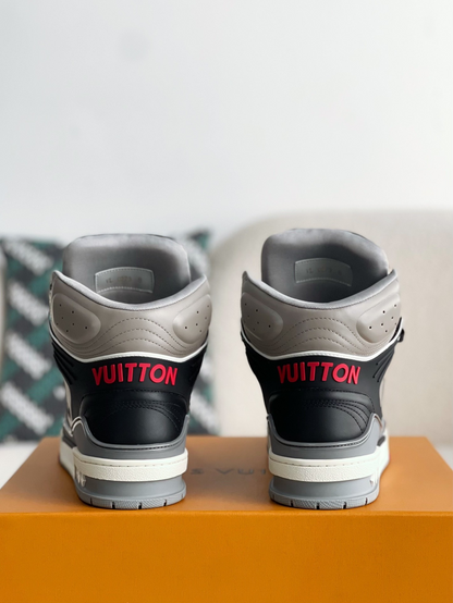 LV Trainer Boot Grey High Top