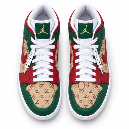 GUCCI x  Air Jordan Sneaker Custom