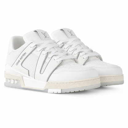 LV Trainer Sneaker White