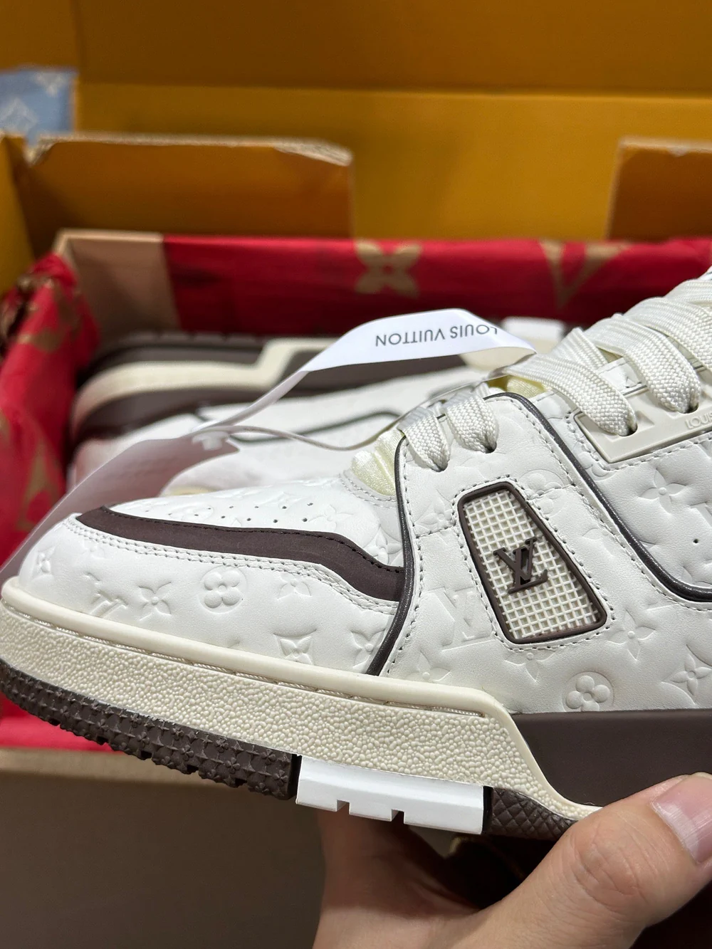 Louis Vuitton LV Trainer Sneaker ‘Tyler the Creator White Mocha’