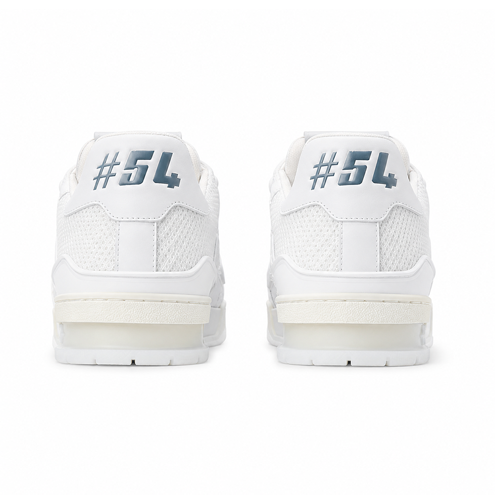 LV Trainer Sneaker White