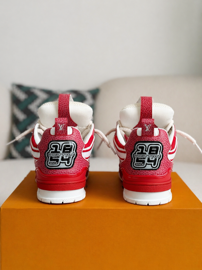 LV Skate Sneaker Red