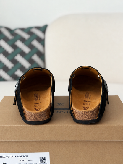 LV Cosy Flat Comfort Clog Black
