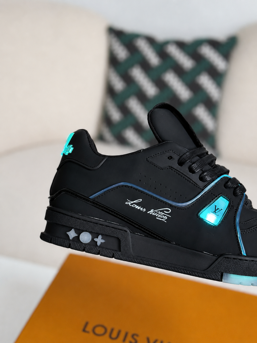 LV Trainer LED Sneaker (Custom)
