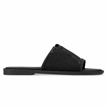 LV Portofino Mule Black