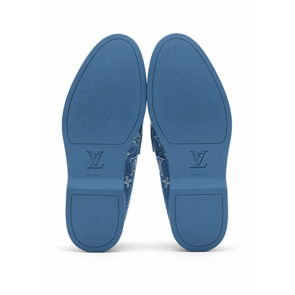 LV Loafer Blue Monogram Denim