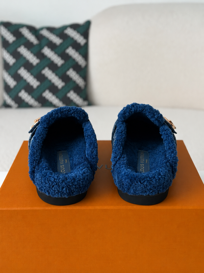 LV Easy Mule Sandals Blue