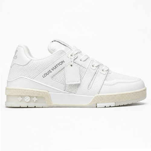 LV Trainer Sneaker White