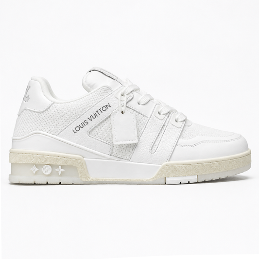 LV Trainer Sneaker White