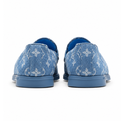 LV Loafer Blue Monogram Denim