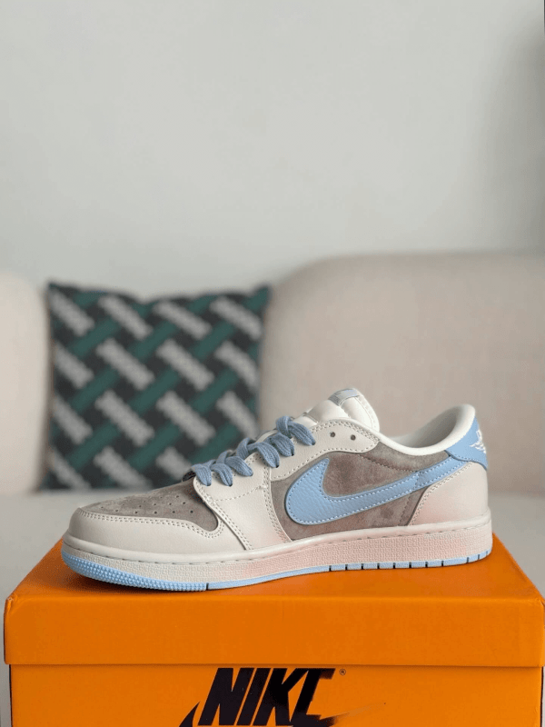 LV x Travis Scott x Nike Air Jordan 1 Low OG SP Sneakers