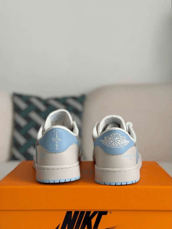 LV x Travis Scott x Nike Air Jordan 1 Low OG SP Sneakers