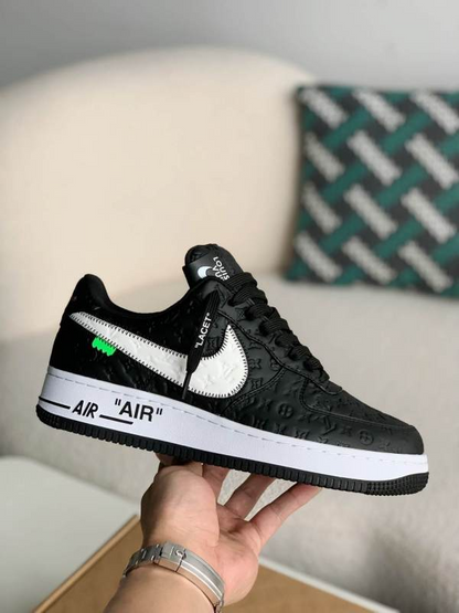 Air Force 1 x Louis Vuitton 07 Low ‘By Virgil Abloh Black/White’ Best Quality