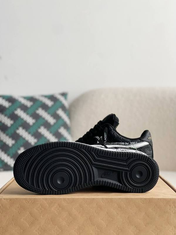Air Force 1 x Louis Vuitton 07 Low ‘By Virgil Abloh Black/White’ Best Quality