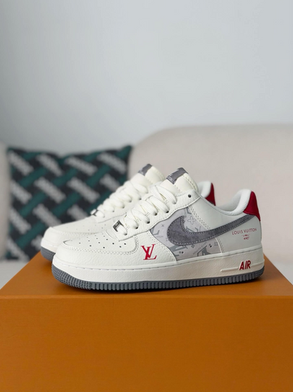 LV x Nike Air Force 1 Low “White Monogram”