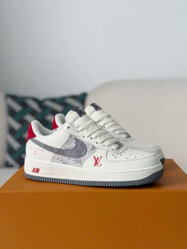 LV x Nike Air Force 1 Low “White Monogram”