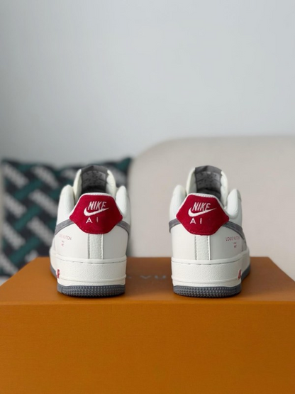 LV x Nike Air Force 1 Low “White Monogram”