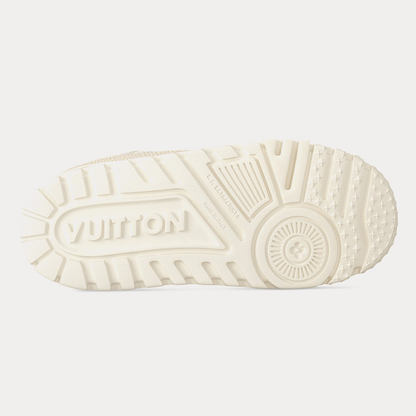 LV Maxi Trainers with Swarovski Crystals White