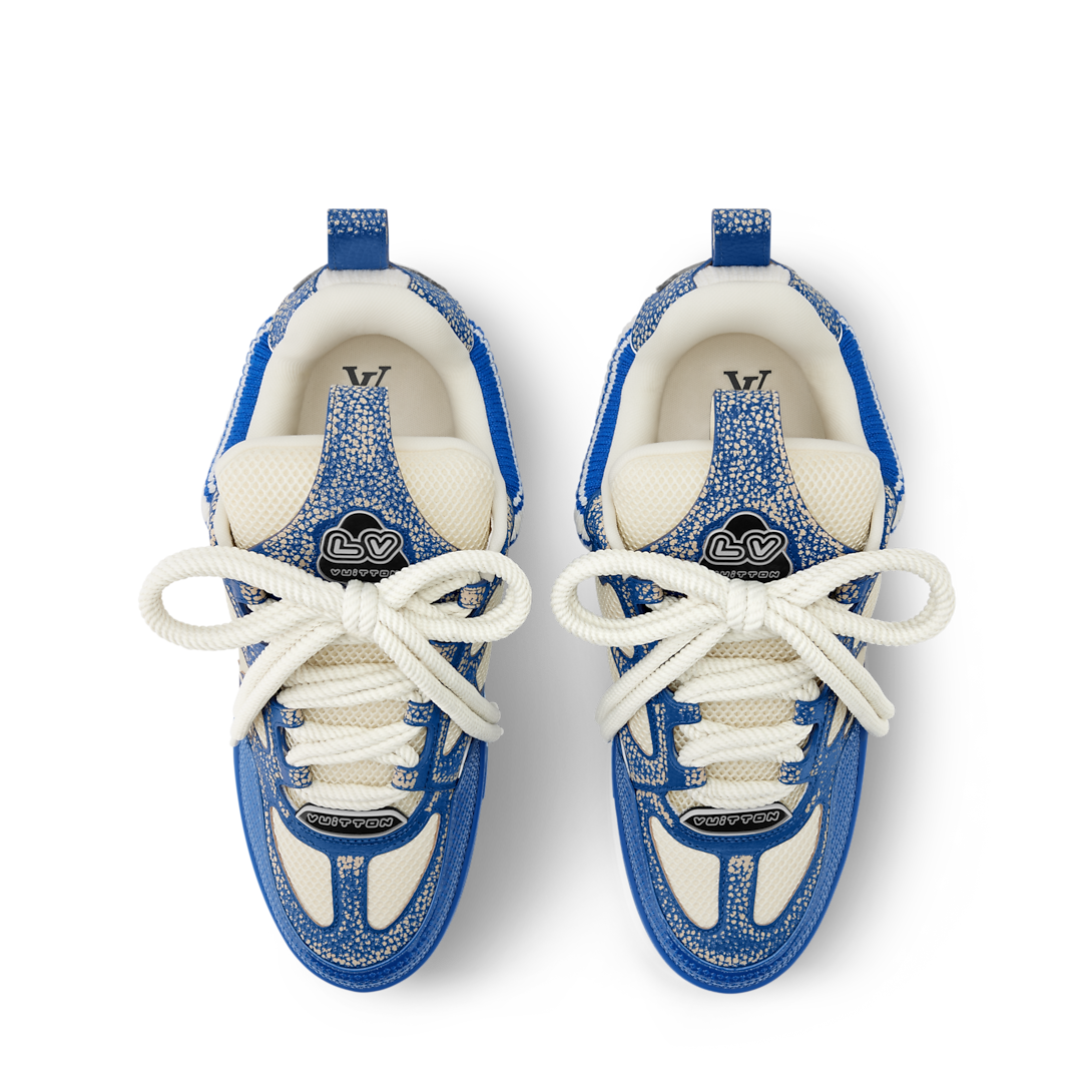 LV Skate Sneaker Navy Blue