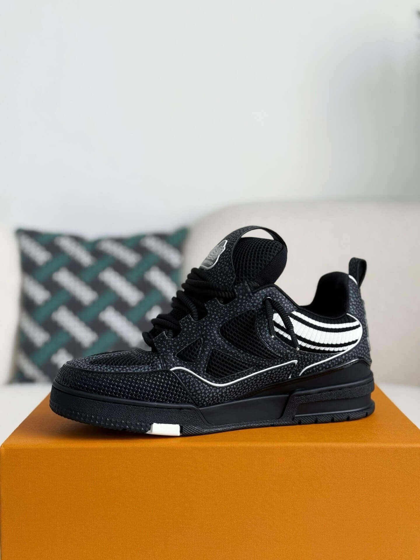 LV Skate Sneaker Black