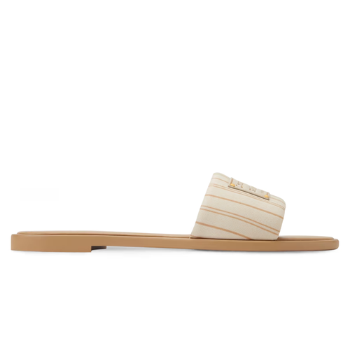LV Lily Flat Mule Beige