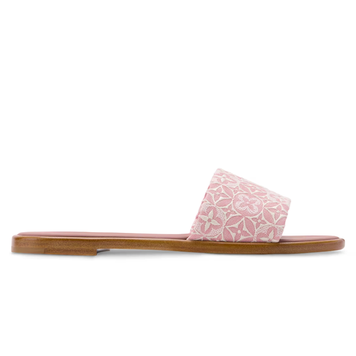 LV Lily Flat Mule Pink