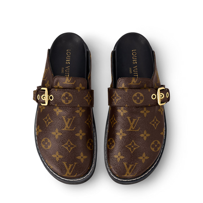 LV Cosy Flat Comfort Clog Cacao Brown