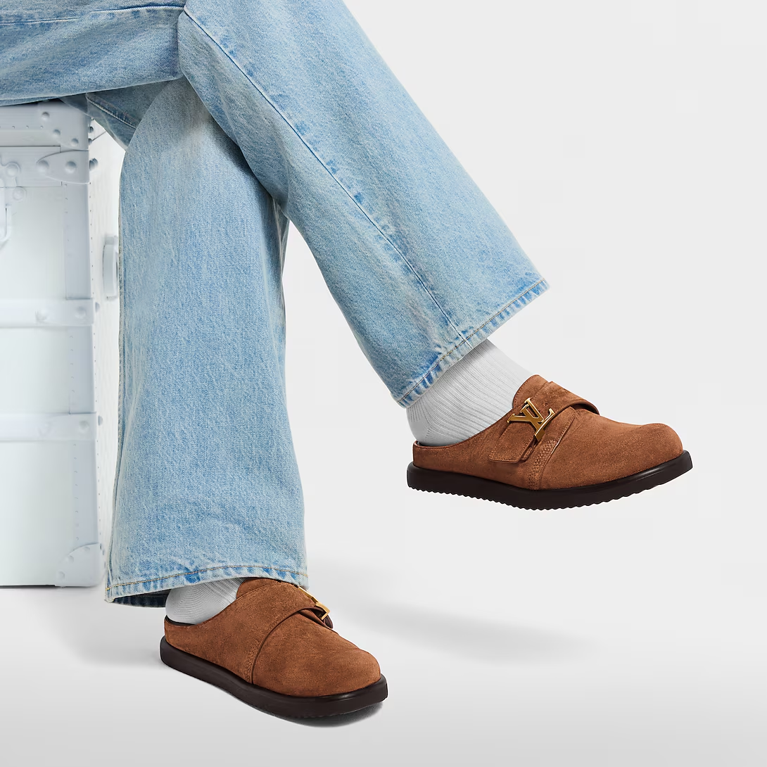 LV Easy Mule Cognac Brown