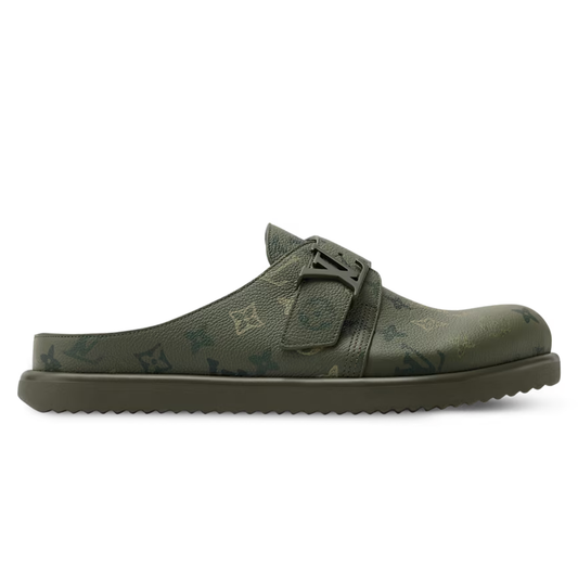 LV Easy Mule Khaki Green