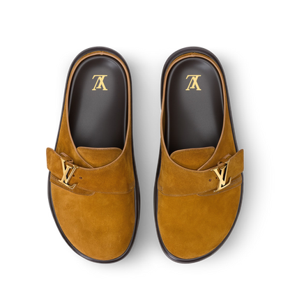 LV Easy Mule Honey Brown