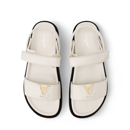 LV Mare Comfort Sandals White