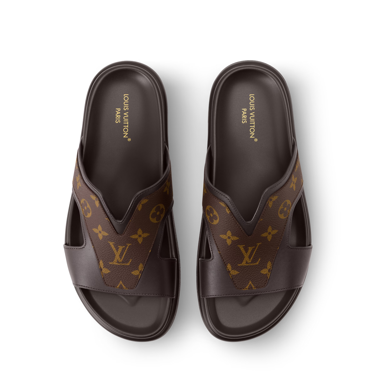 LV Oasis Mule Macassar Brown
