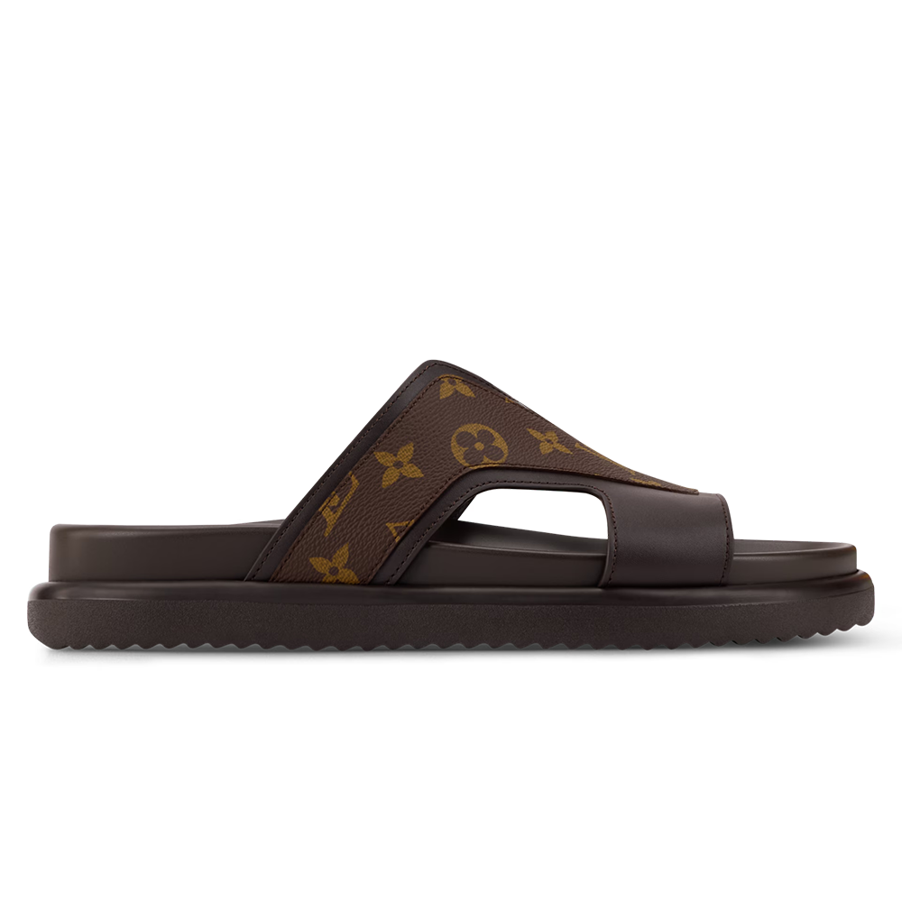 LV Oasis Mule Macassar Brown