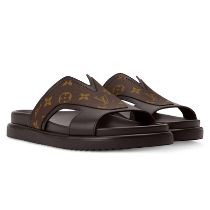 LV Oasis Mule Macassar Brown
