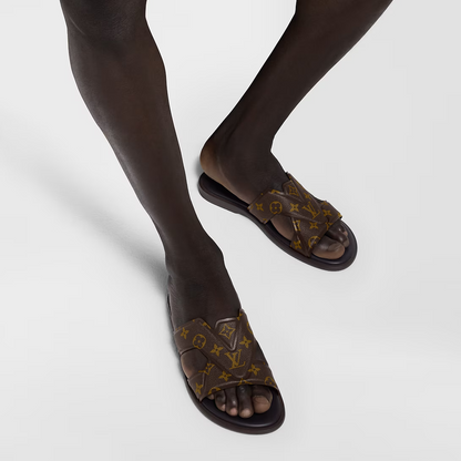 LV Oasis Mule Ebene Brown