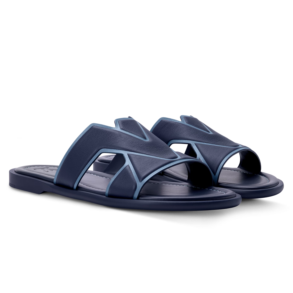 LV Oasis Mule Navy Blue